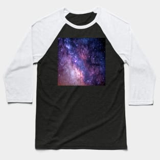 hippie blue purple starry sky universe galaxy Baseball T-Shirt